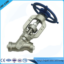 forged Y type ss 316 globe valve 4500lb